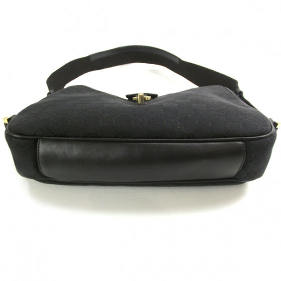 Monogram Shoulder Bag Black