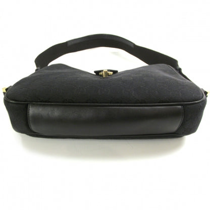 Gucci Monogram Shoulder Bag Black 4 of 10
