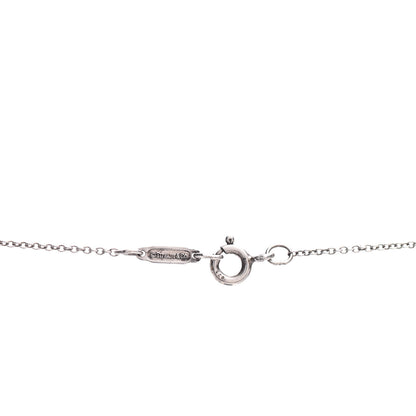 Tiffany Sterling Silver Atlas Bar Pendant Necklace 3 of 3