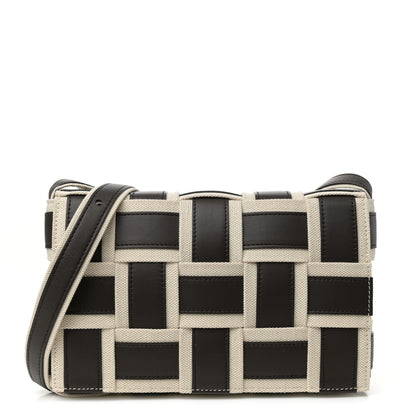 Bottega Veneta Canvas Nappa Maxi Intrecciato Cassette Crossbody Bag Natural Fondant 1 of 12