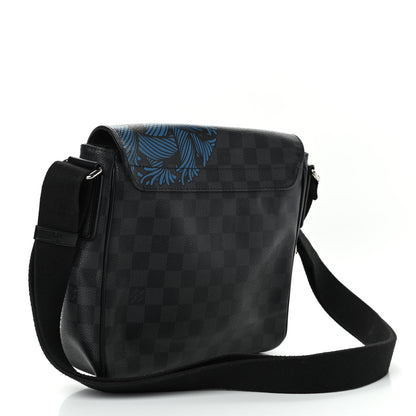 Louis Vuitton Damier Graphite Rope District PM Blue 2 of 4