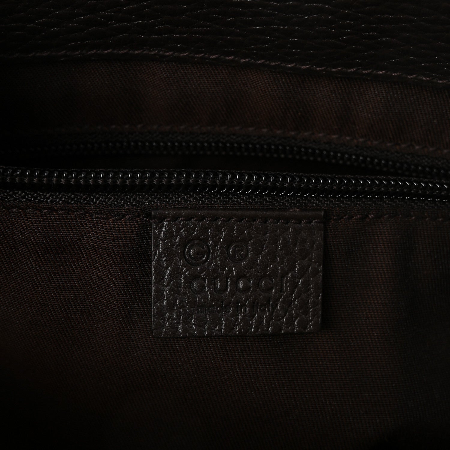 Gucci GG Monogram Large Joy Tote Bag Dark Brown 6 of 10