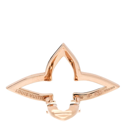 Louis Vuitton 18K Pink Gold Diamond Ombre Blossom Ear Cuff 4 of 4
