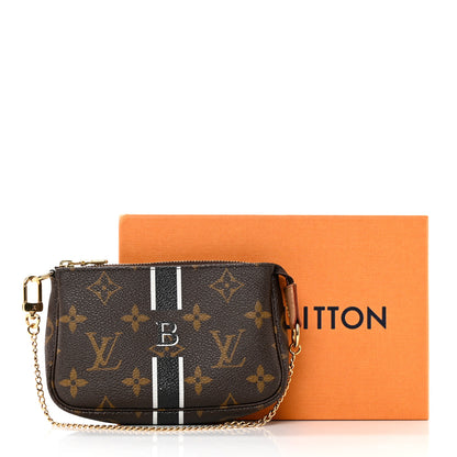 Louis Vuitton Monogram My LV Heritage Mini Pochette Accessories Black White 7 of 7