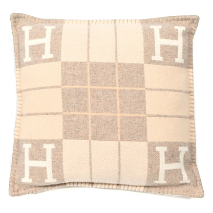 Hermes Wool Cashmere Avalon III Pillow PM Coco Camomille 1 of 3