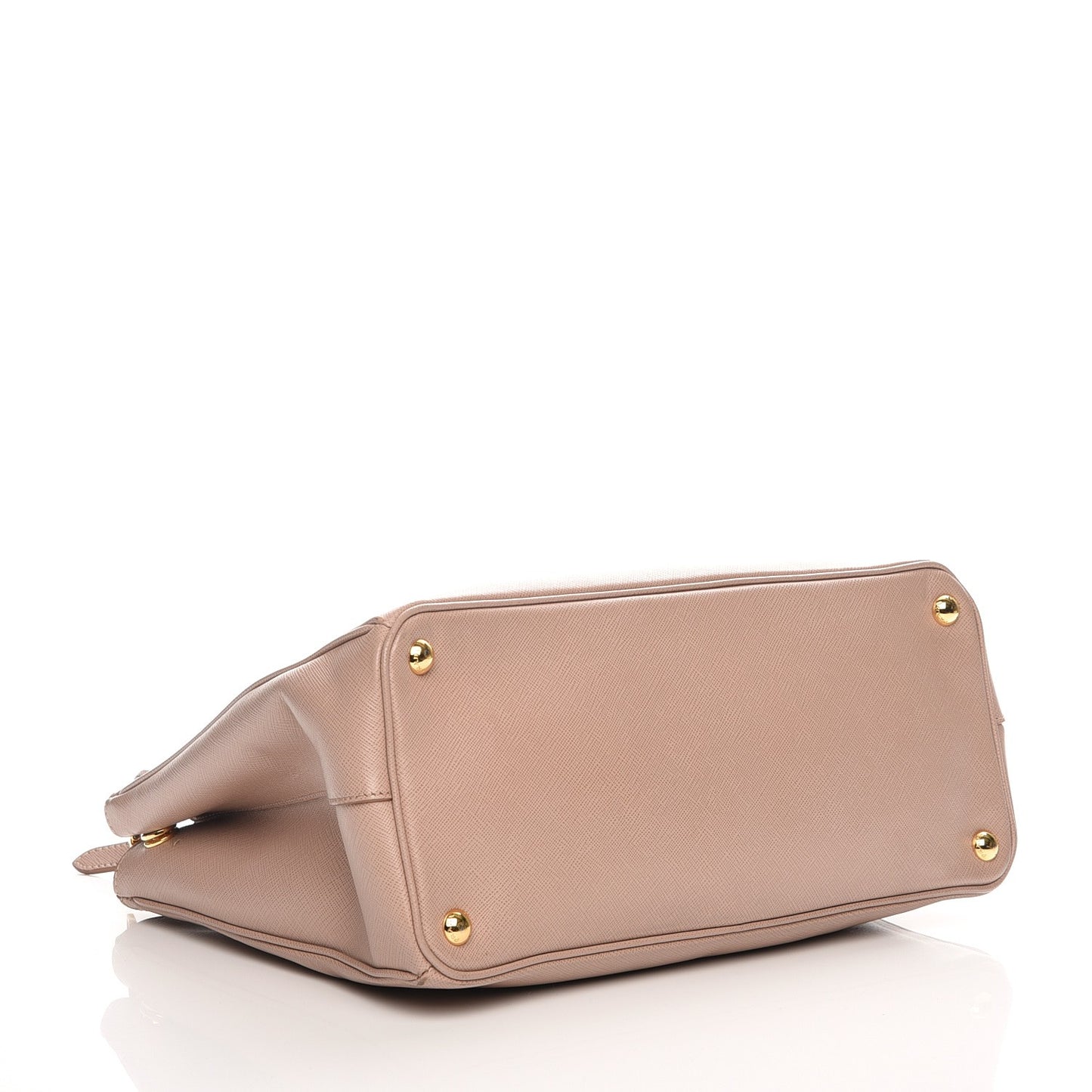 Saffiano Medium Galleria Double Zip Tote Cammeo