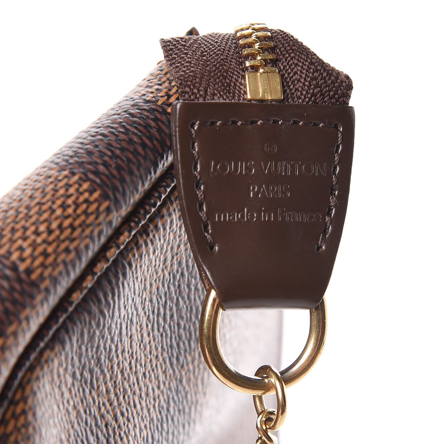 Louis Vuitton Damier Ebene Mini Pochette Accessories 6 of 8