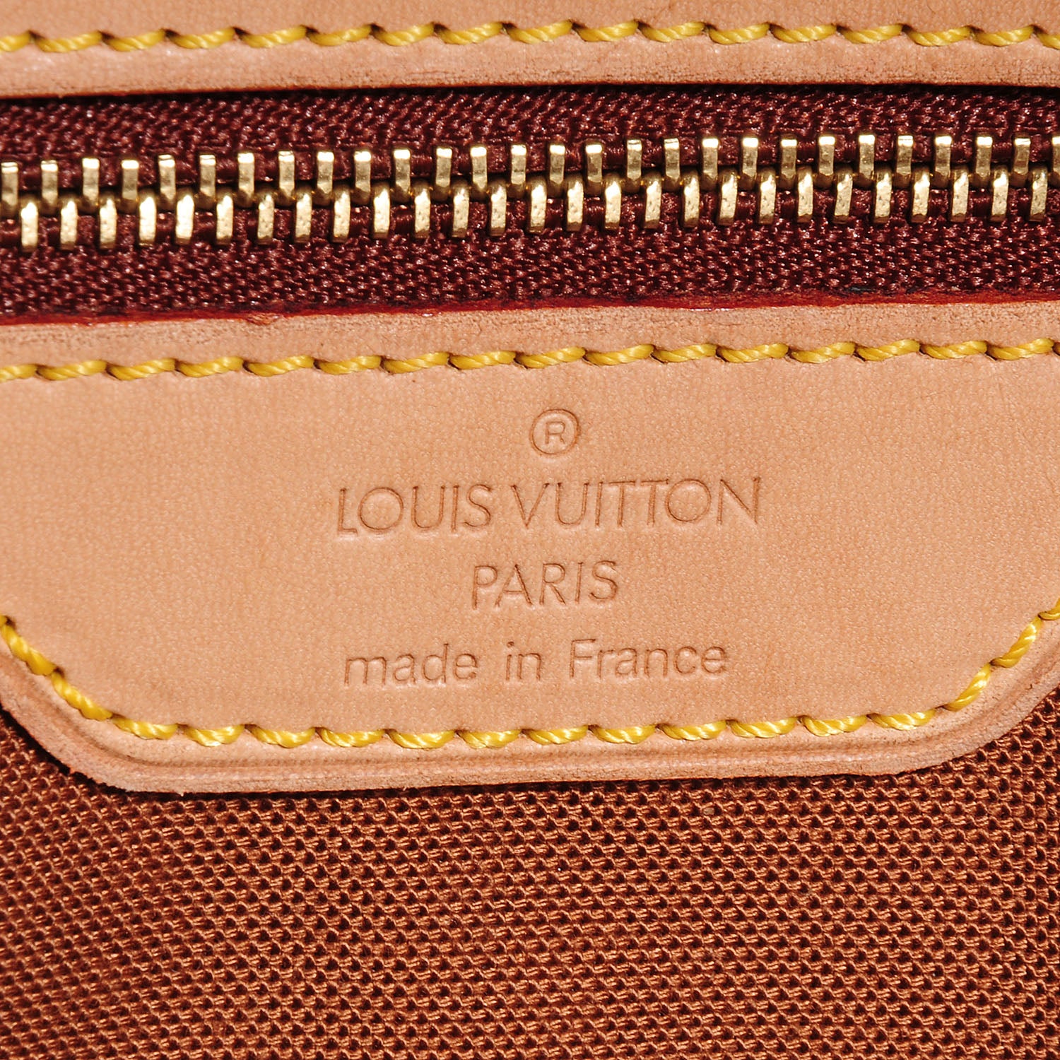 Louis Vuitton Monogram Cabas Mezzo 5 of 6