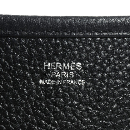 Hermes Taurillon Clemence Evelyne III GM Black 10 of 15