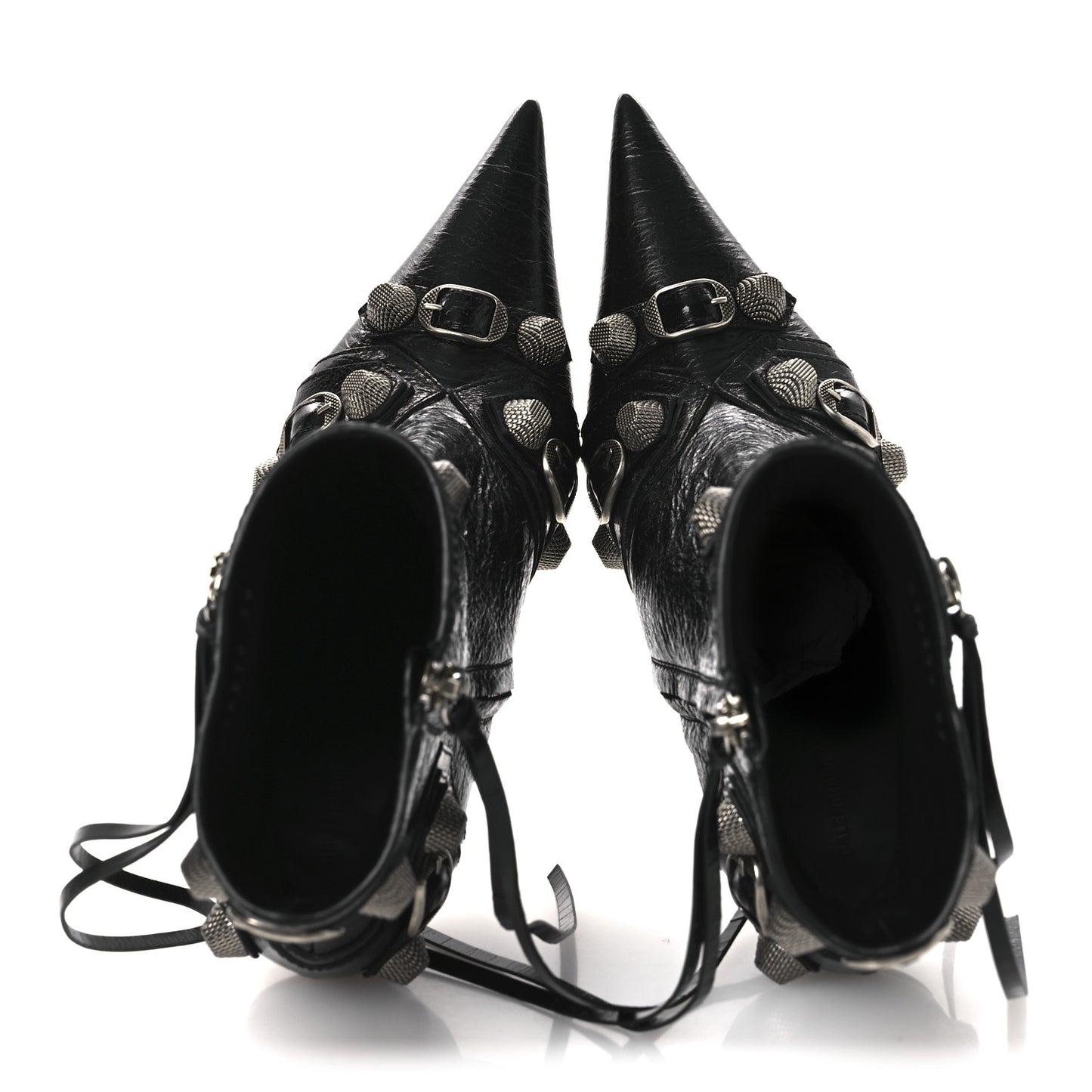 Agneau Arena Cagole 90mm Ankle Boots 39 Black