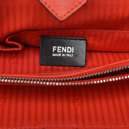 Fendi Vitello Elite Regular 2Jours Tote Papavero 6 of 15