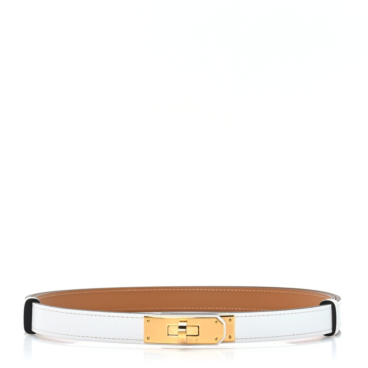 Epsom Kelly Belt White