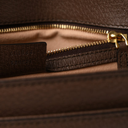 Gucci GG Supreme Monogram Web Small Ophidia Flap Messenger Bag Brown 7 of 10