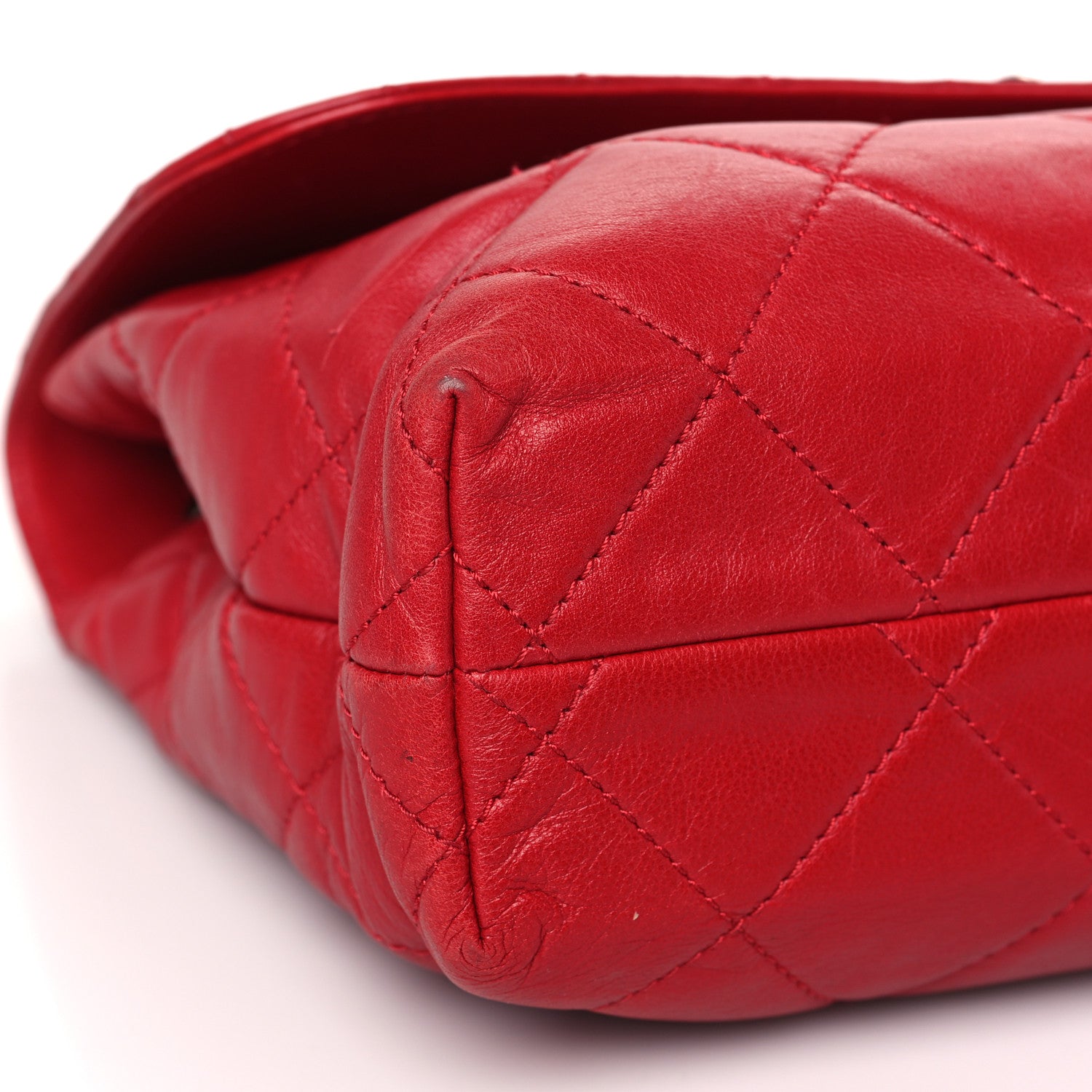 Chanel Calfskin Quilted In the Business Flap Bag Red 8 of 11