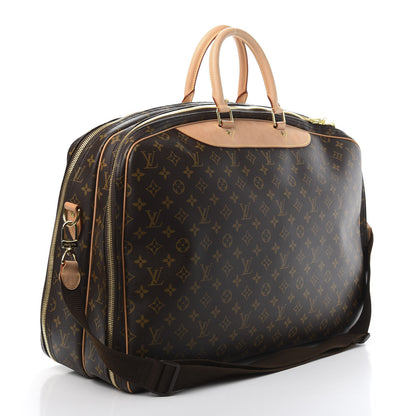 Louis Vuitton Monogram Alize 2 Compartment Luggage 2 of 14