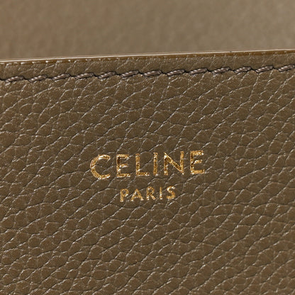 Celine Soft Grained Calfskin Sangle Bucket Bag Taupe 6 of 9