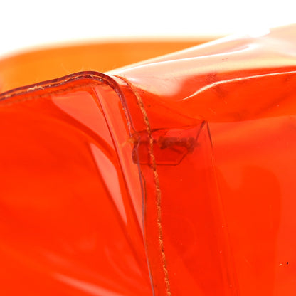 Hermes Vinyl Souvenir De L'Exposition Kelly Orange 9 of 11