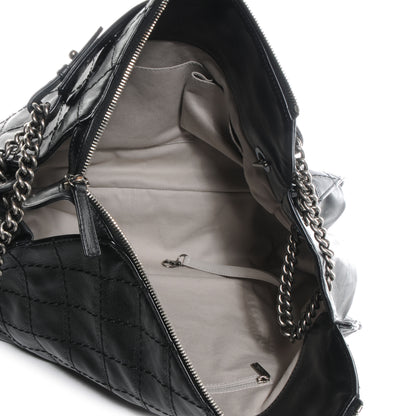 Chanel Calfskin CC Crave Tote Black 5 of 7