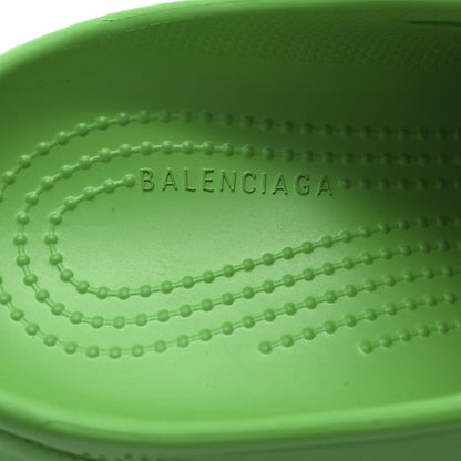 Balenciaga X CROCS Rubber Womens Mules 38 Grass Green 8 of 10