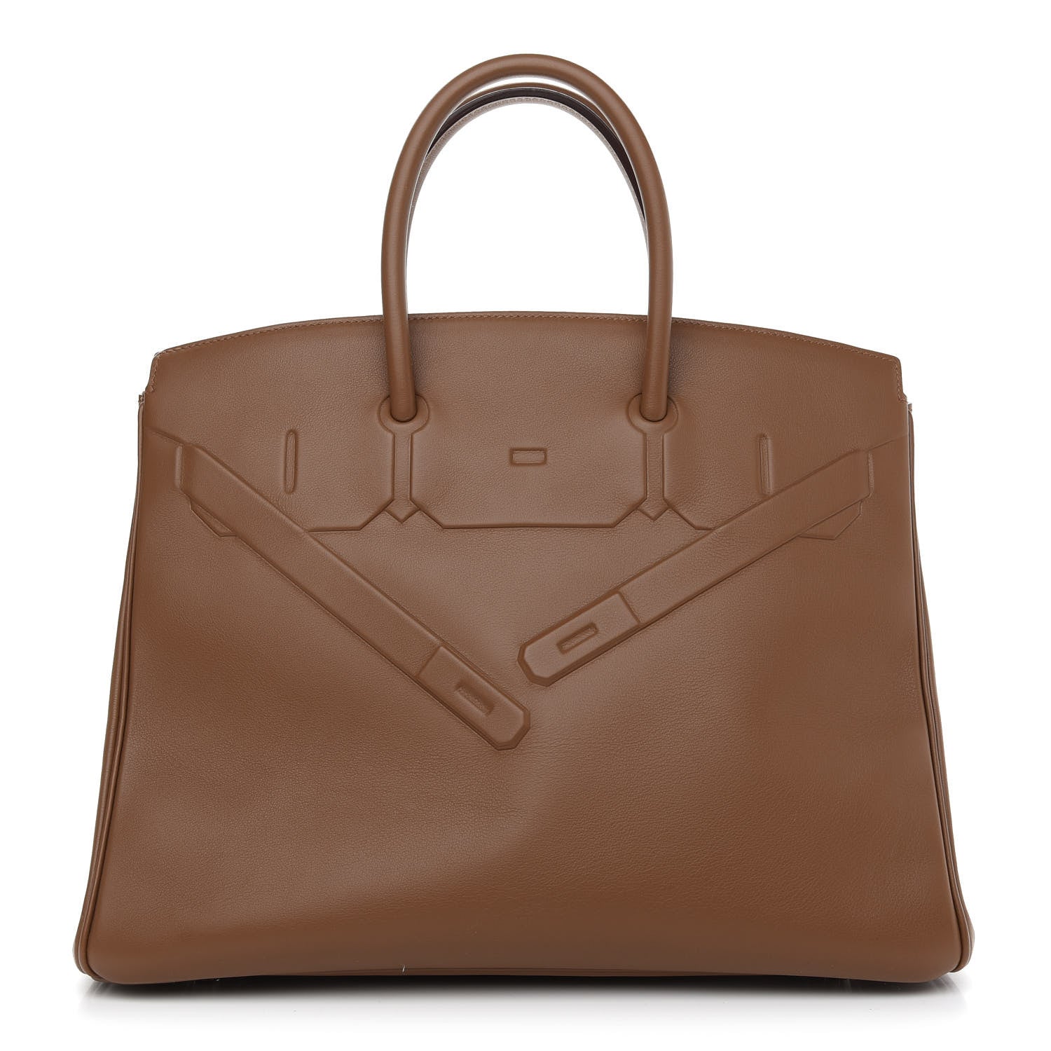 Hermes Swift Birkin Shadow 35 Alezan 1 of 9