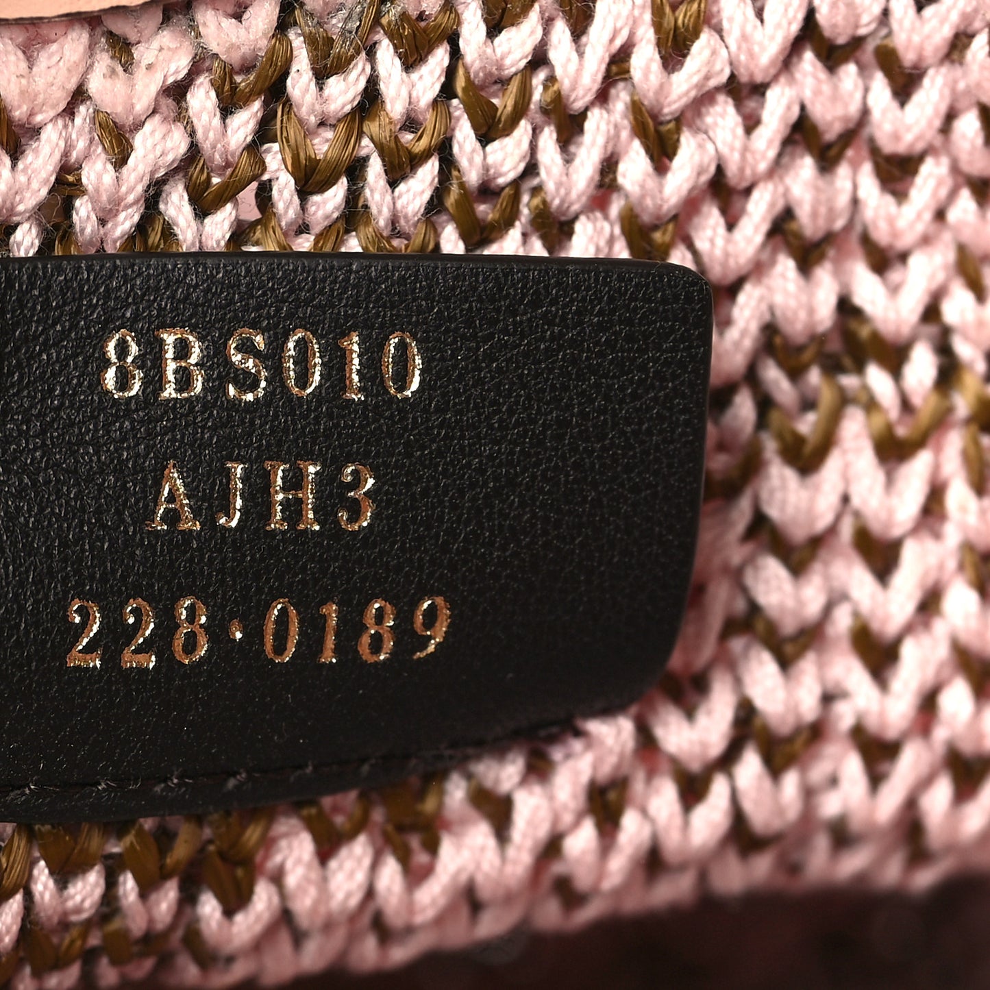 Raffia Vitello King F is Fendi FF Crochet Mini Mon Tresor Bucket Bag Natural Light Rose