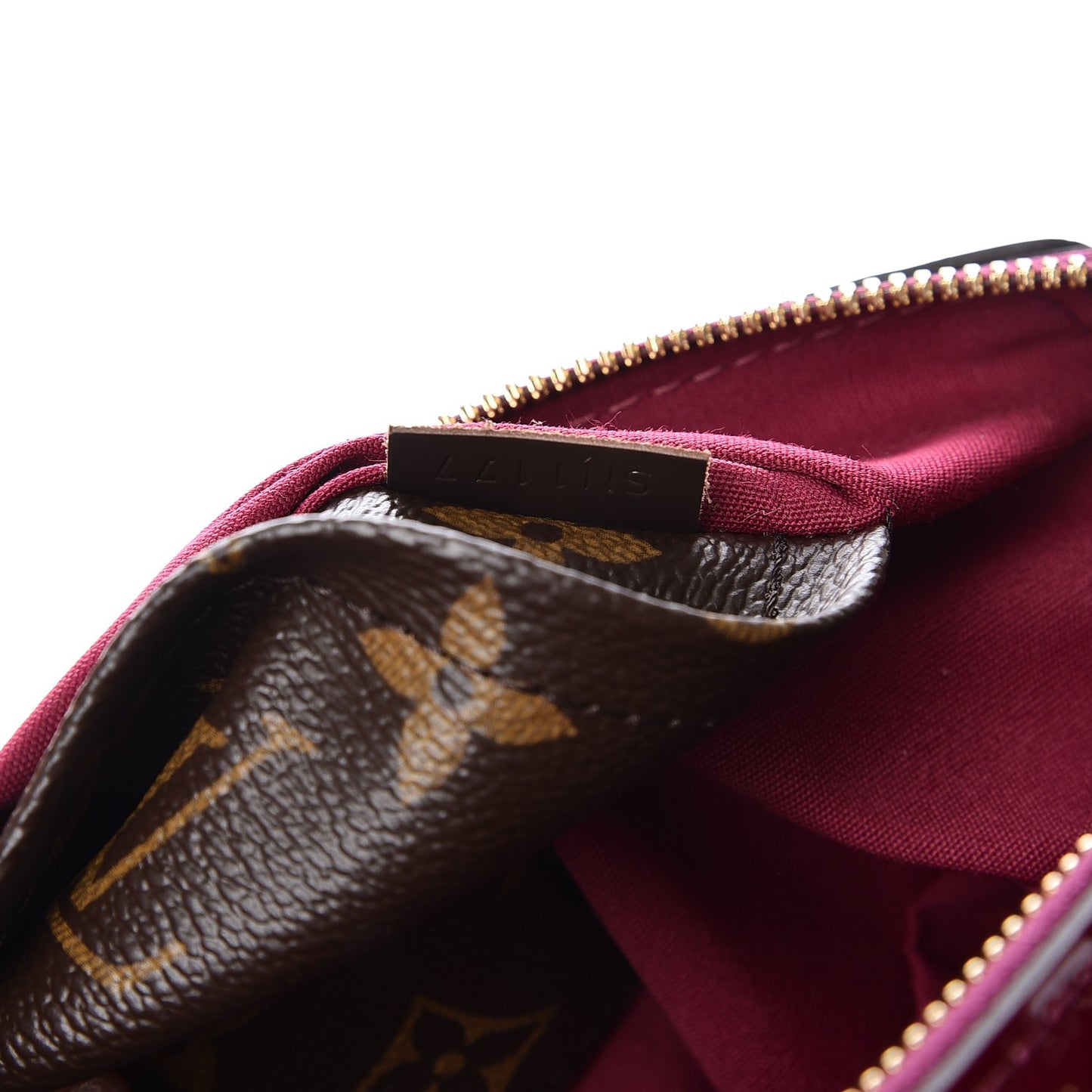 Patent Calfskin Miroir Tote Magenta