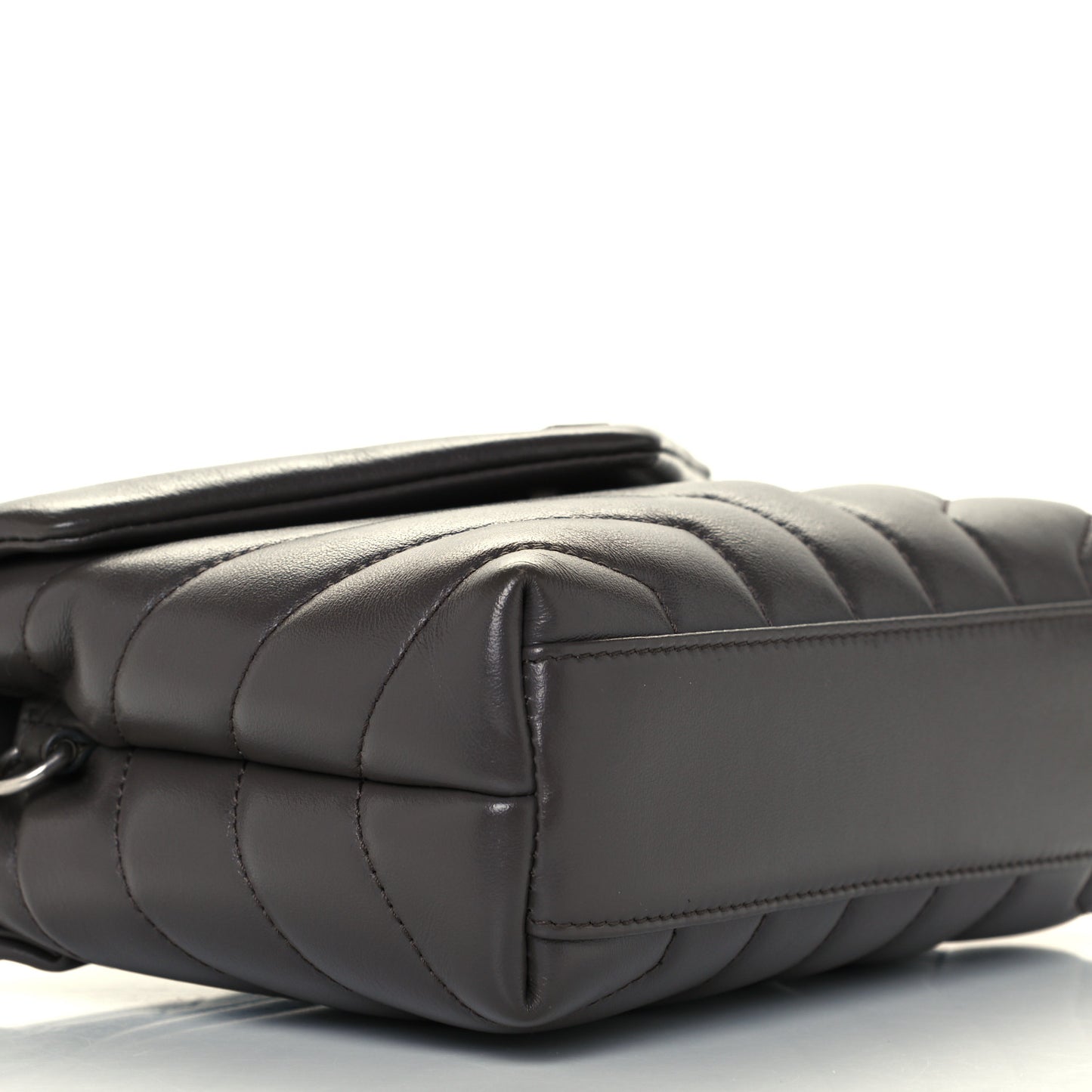 Calfskin Y Quilted Monogram Toy Loulou Crossbody Bag Faggio