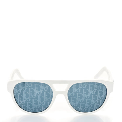 Christian Dior Acetate DiorB23 R1I Oblique Sunglasses White 2 of 7