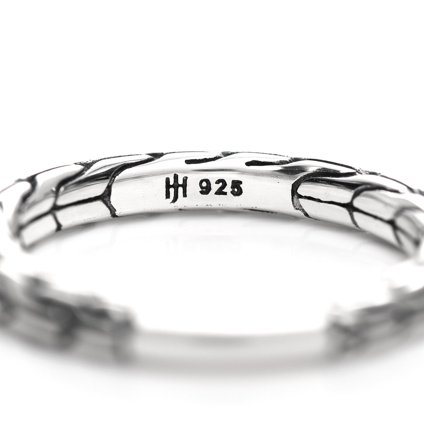 Sterling Silver Classic Chain Ring 52 6