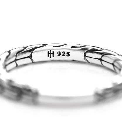 John Hardy Sterling Silver Classic Chain Ring 52 6 4 of 4