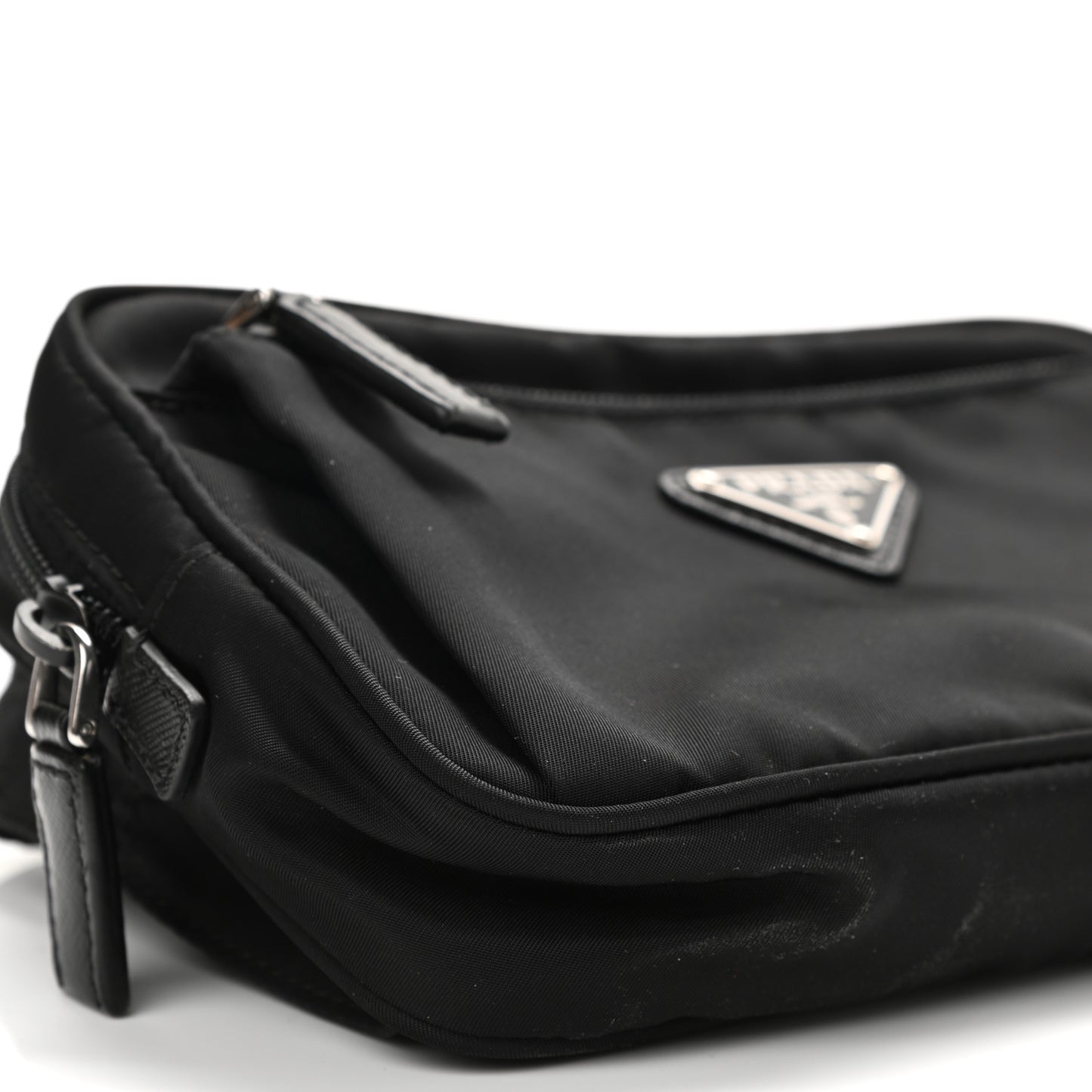 Tessuto Nylon Belt Bag Black