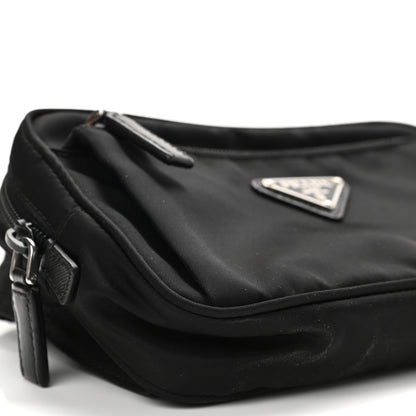 Prada Tessuto Nylon Belt Bag Black 10 of 11