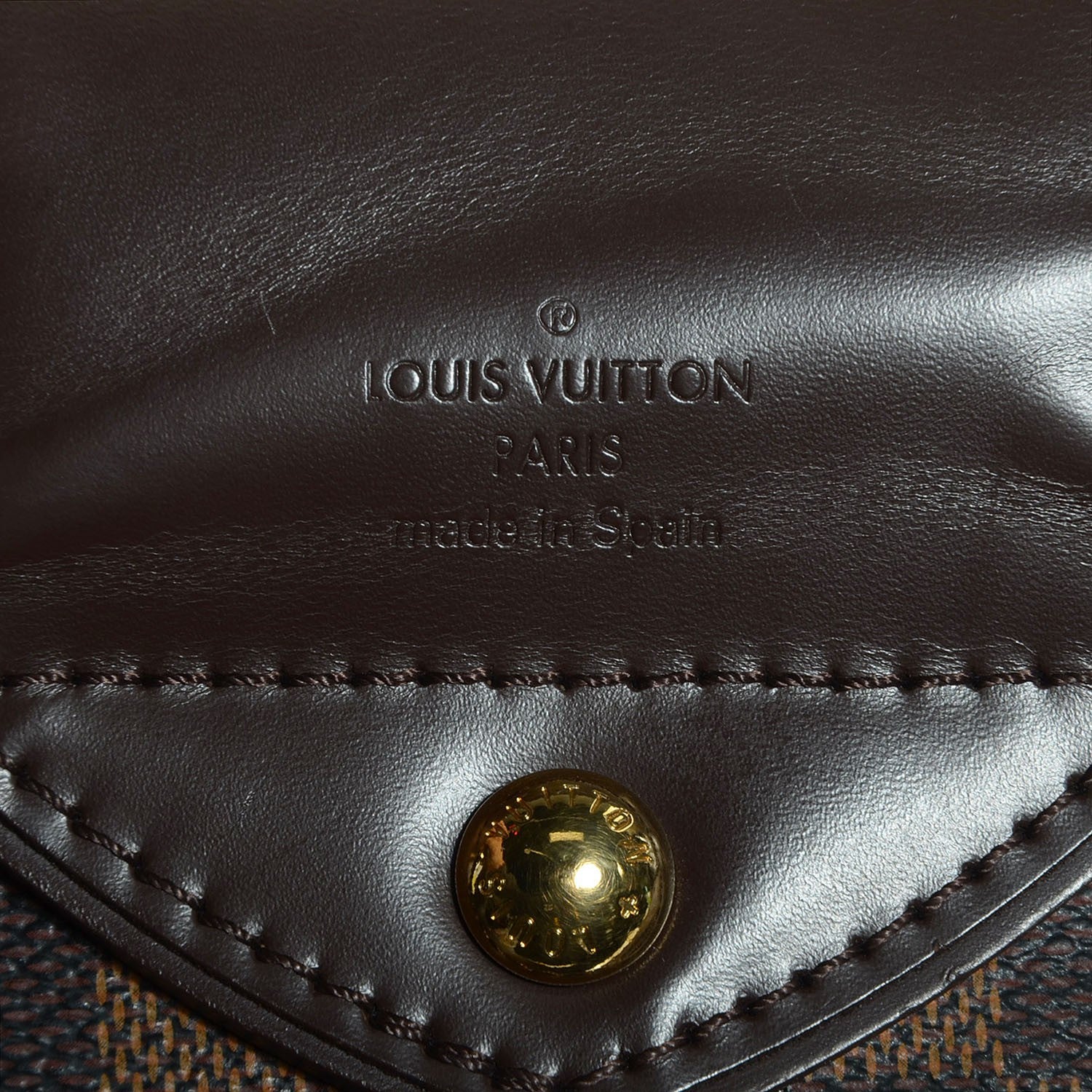Louis Vuitton Damier Ebene Sistina GM 6 of 7