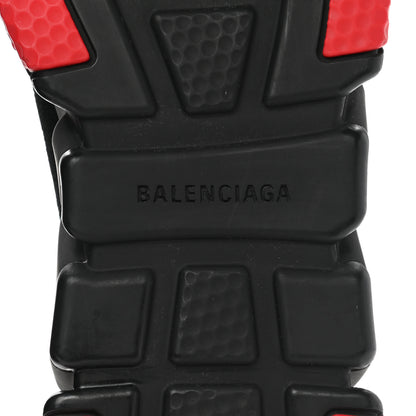 Balenciaga Neoprene Knit Mens Speed Clear Sole Sneakers 43 Black Red 6 of 8