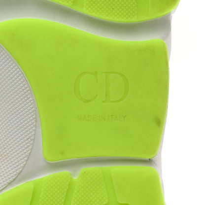 Christian Dior Technical Mesh Calfskin B22 Sneakers 40 White Neon 7 of 11