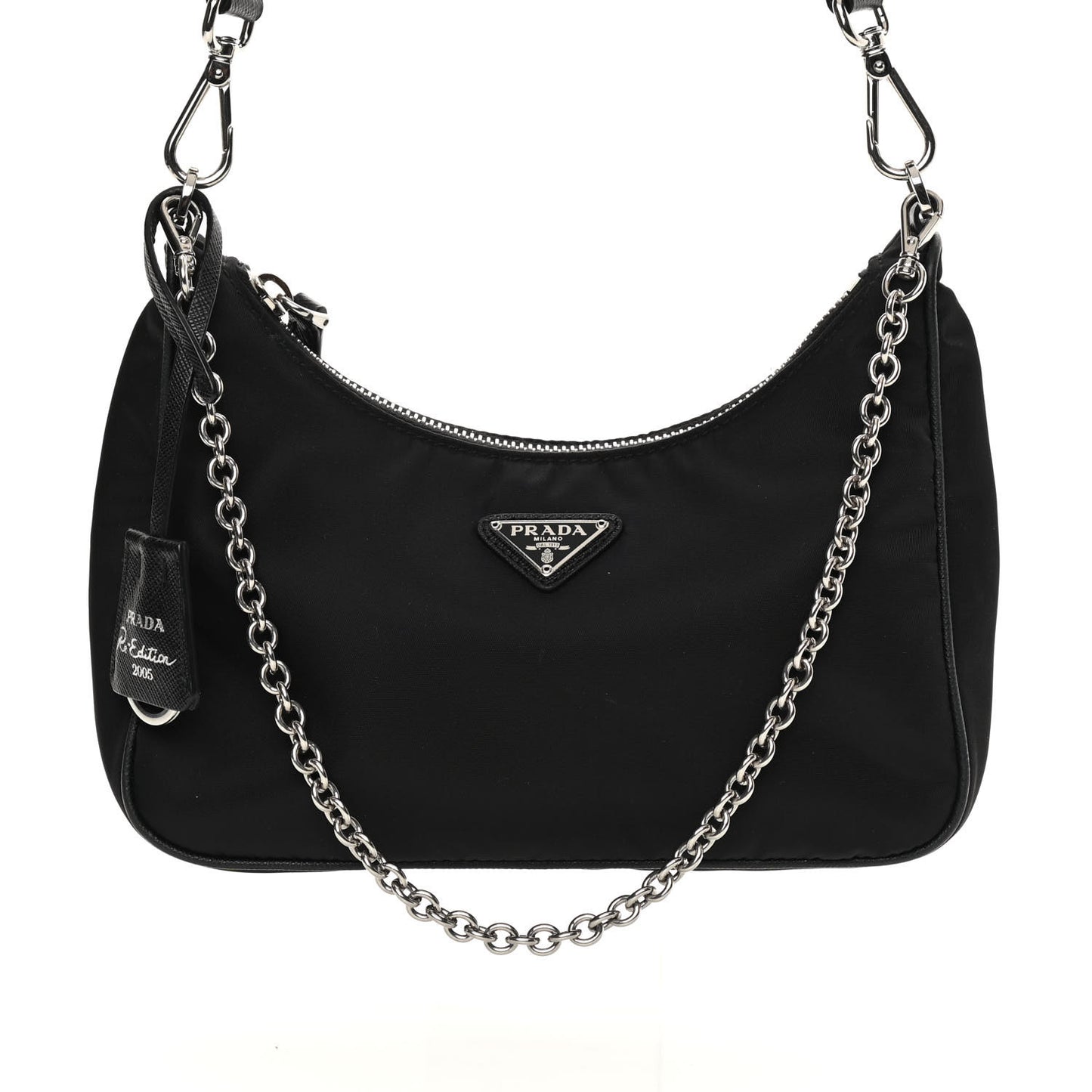 Nylon Re-Edition 2005 Shoulder Bag Black