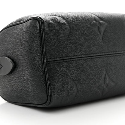 Louis Vuitton LOUIS VUITTON Empreinte Monogram Giant Speedy Bandouliere 20 Black 8 of 10