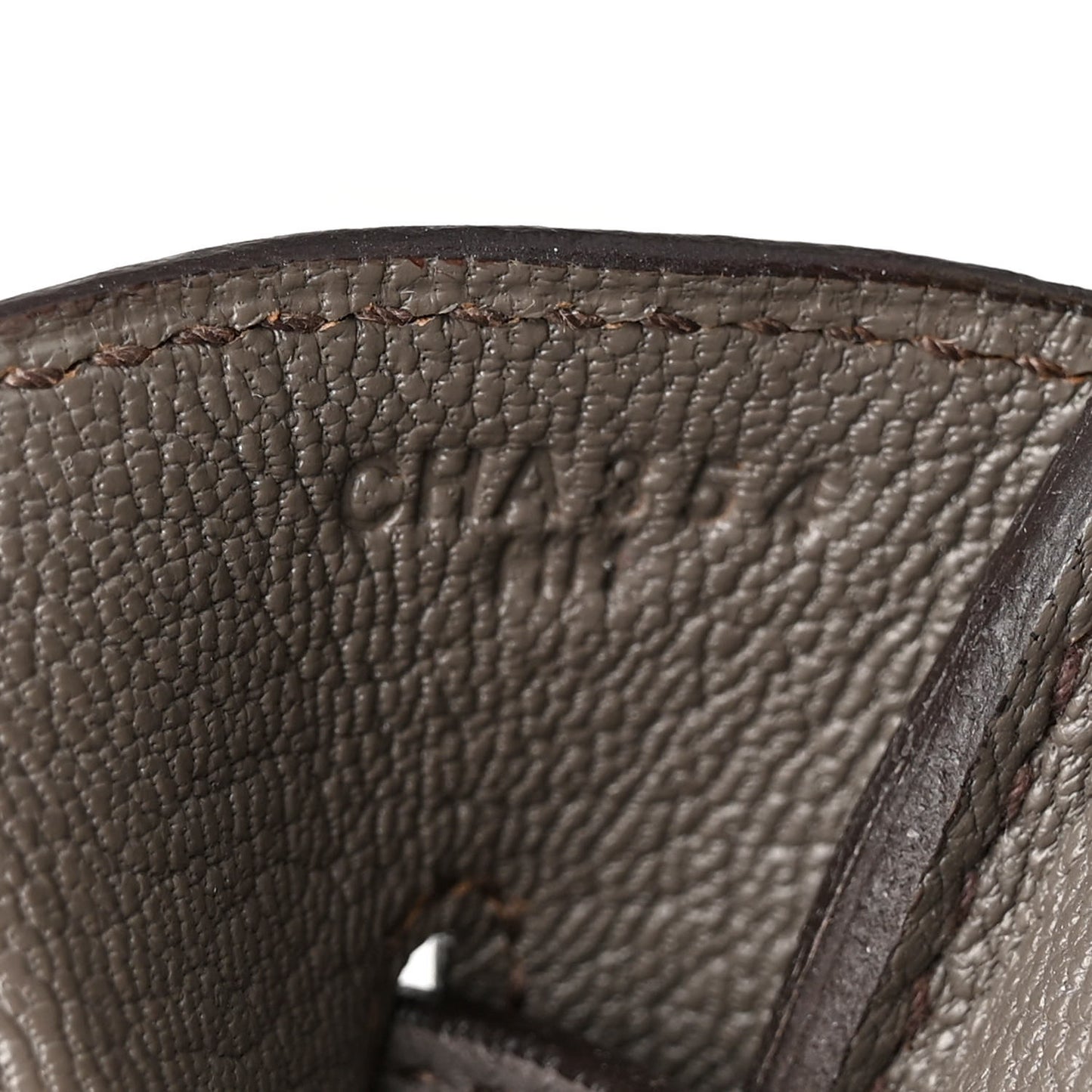 Togo Birkin 35 Etain