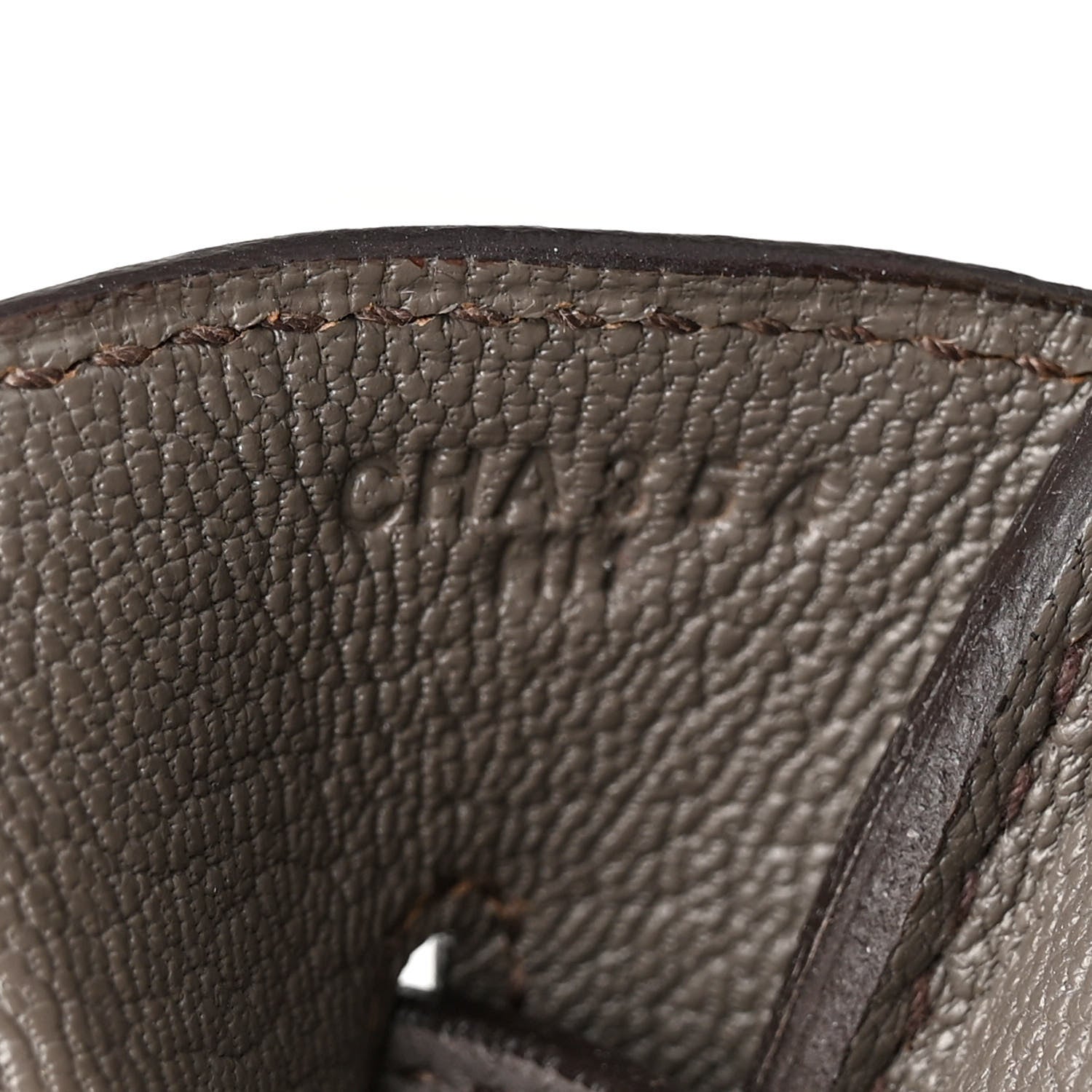 Hermes Togo Birkin 35 Etain 7 of 11