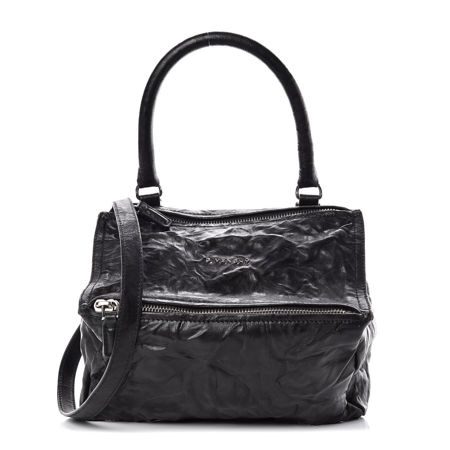 Givenchy Tumbled Sheepskin Small Pandora Black 1 of 9
