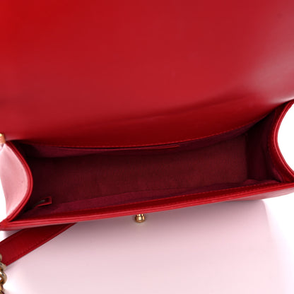 Chanel Lambskin Quilted Medium Boy Flap Red 5 of 16