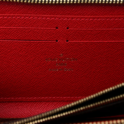 Louis Vuitton Damier Ebene Clemence Wallet Cherry 6 of 6