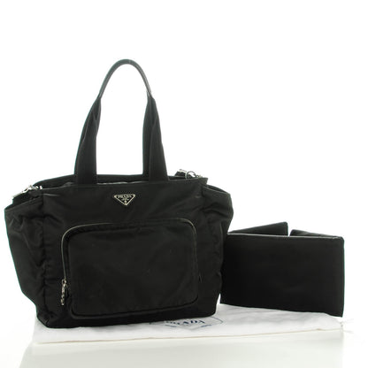 Prada Tessuto Nylon Vela Diaper Bag Black 5 of 9