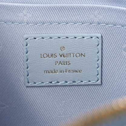 Louis Vuitton Calfskin Bubblegram Alma BB Ice Blue 6 of 11