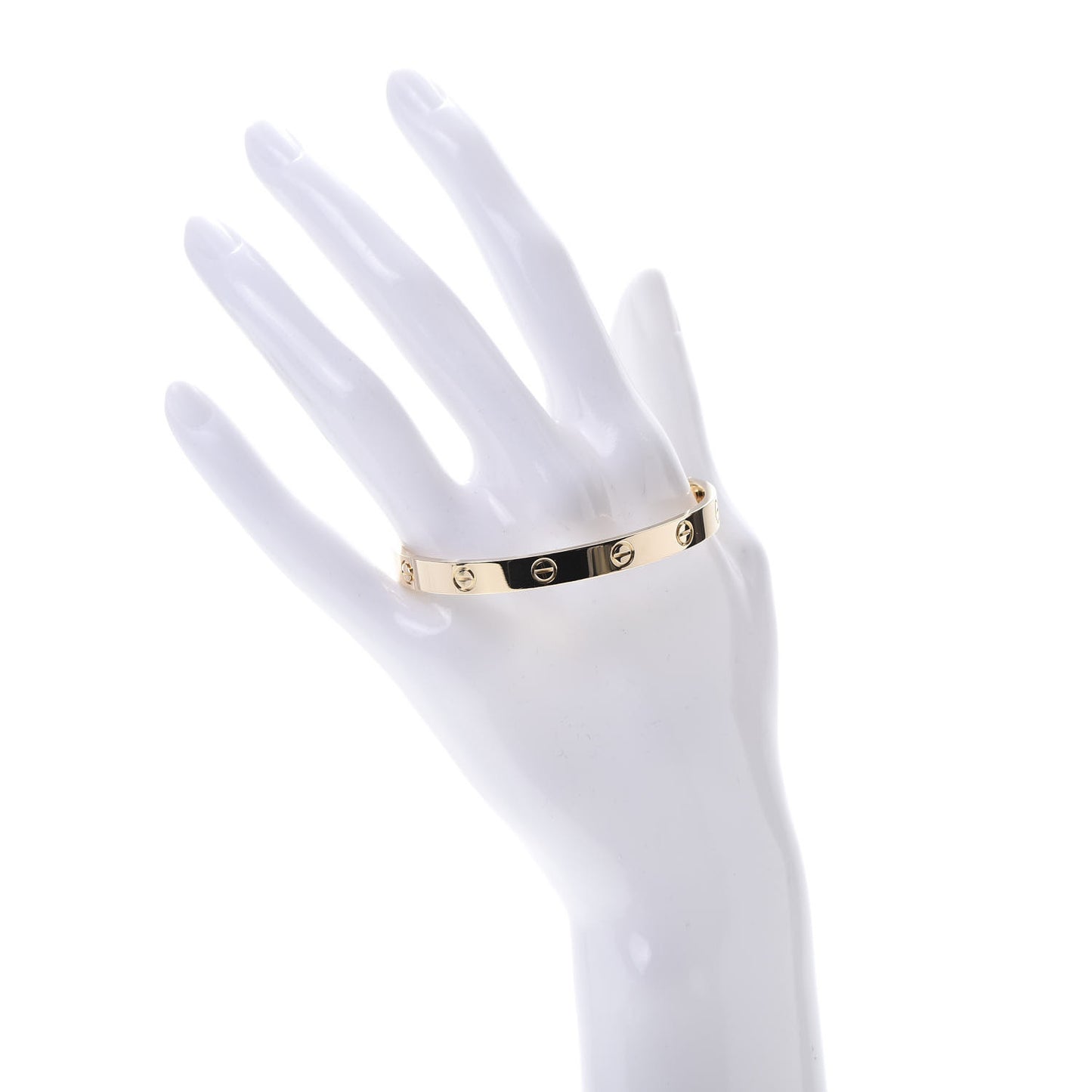 18K Yellow Gold LOVE Bracelet 17