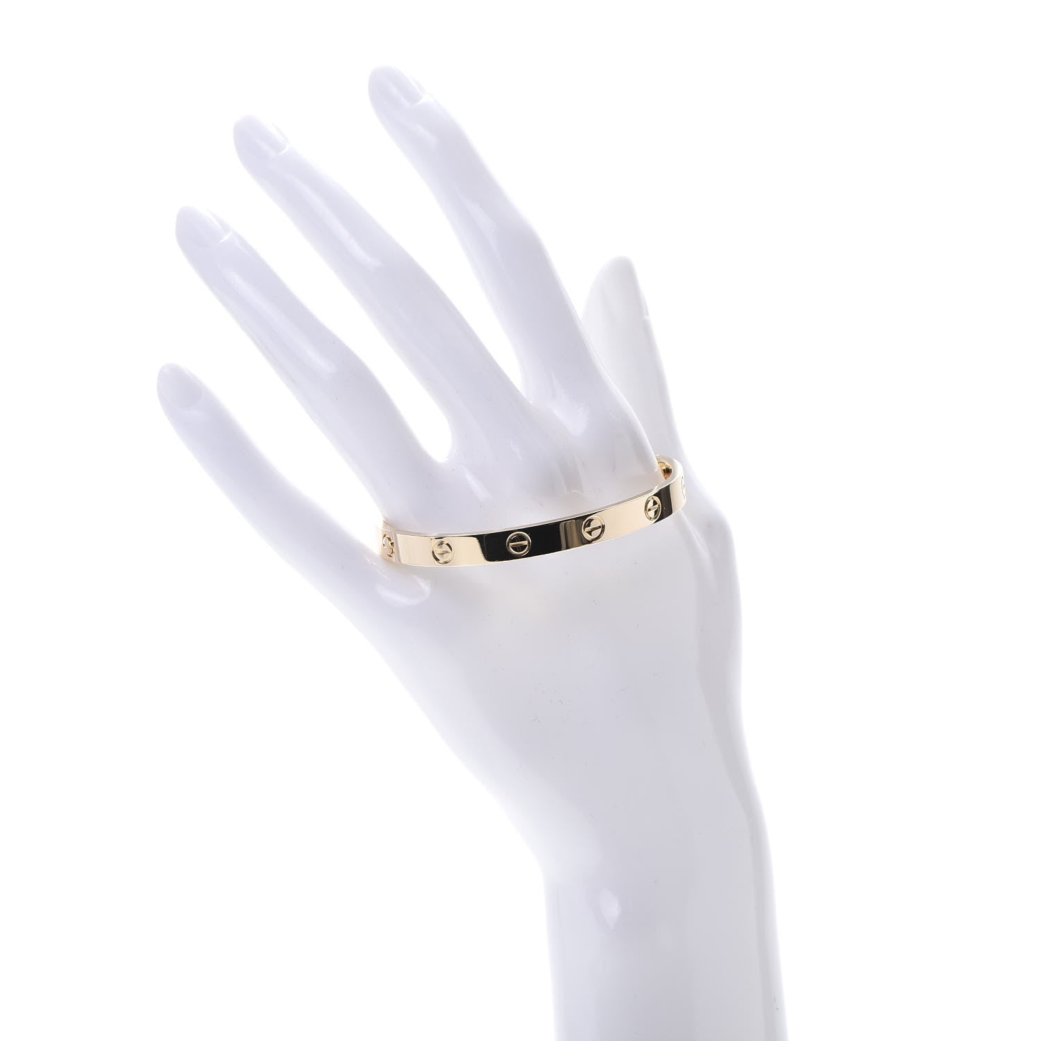 Cartier 18K Yellow Gold LOVE Bracelet 17 2 of 6