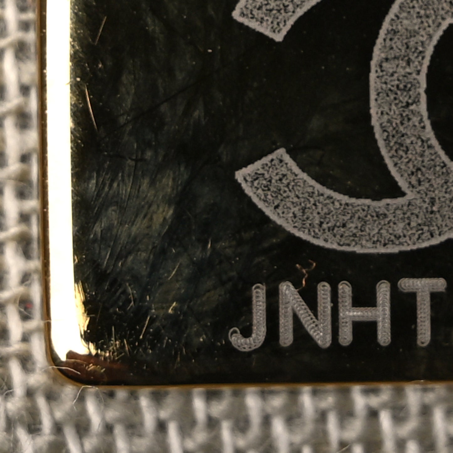 Mixed Fibers Calfskin Medium Deauville Tote Navy Blue