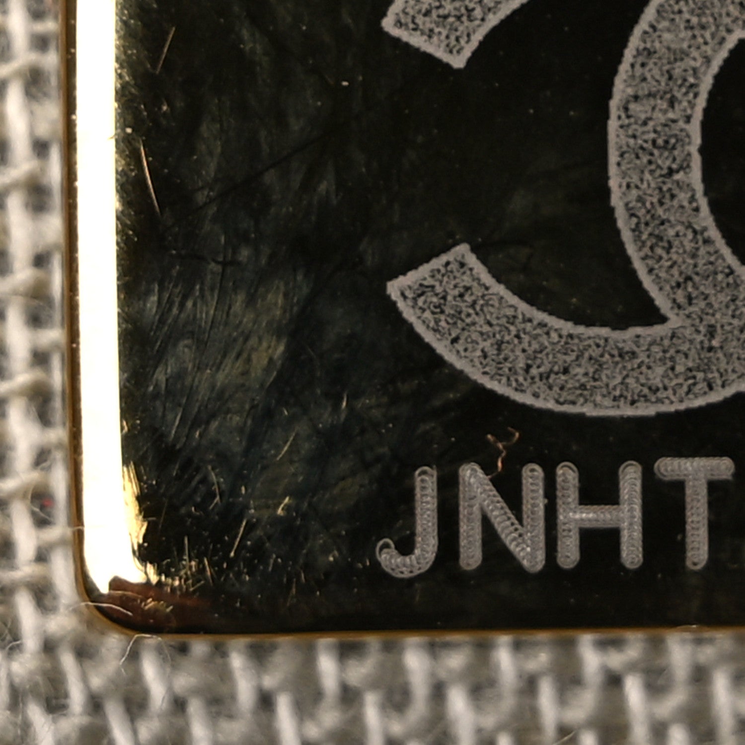 Chanel Mixed Fibers Calfskin Medium Deauville Tote Navy Blue 8 of 12