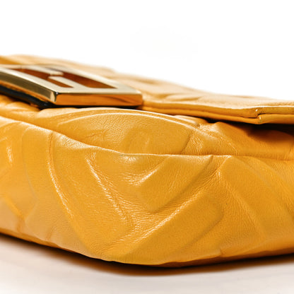 Fendi Nappa FF 1974 Embossed Mini Baguette Zucca 6 of 11