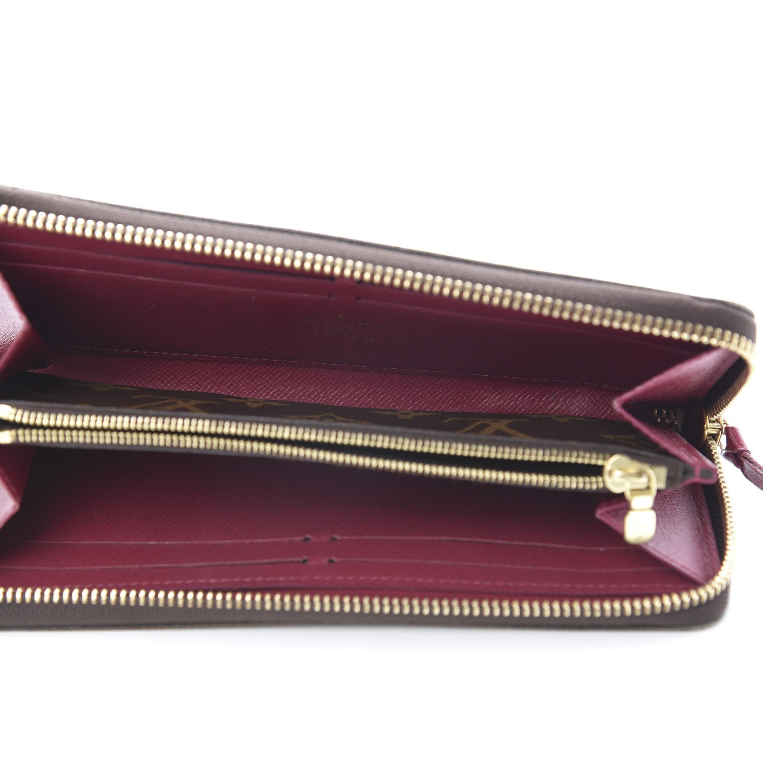 Louis Vuitton Monogram Clemence Wallet Fuchsia 5 of 11